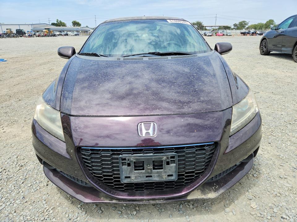 2013 Honda Cr-z VIN JHMZF1D67DS002606 COPART salvage auction — SIDE, Ca - Dis/Dlr/Exp Only Clean Title, sold $650 on 2026-07-24 (photo 5)