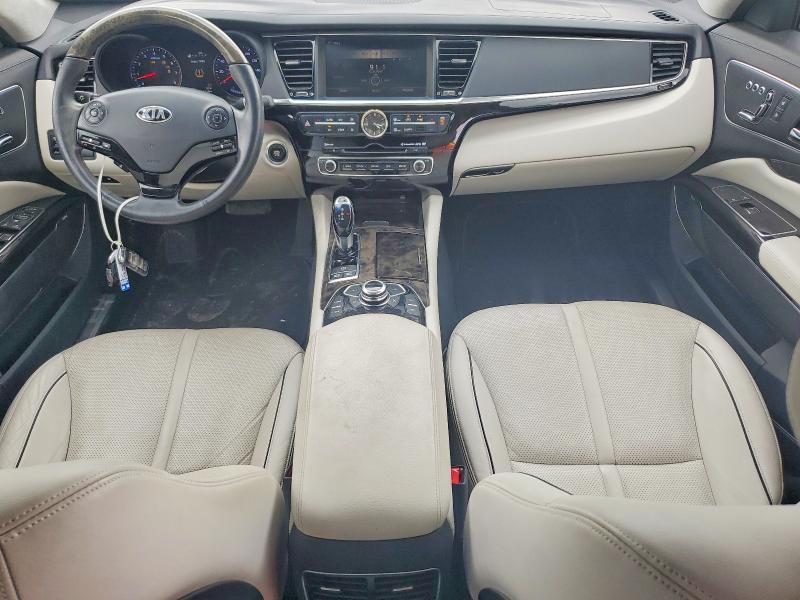 2015 Kia K900 VIN KNALW4D41F6018526 COPART salvage auction — REAR END, La - Cert Of Title-Salvage, sold $1,350 on 2026-07-21 (photo 8)