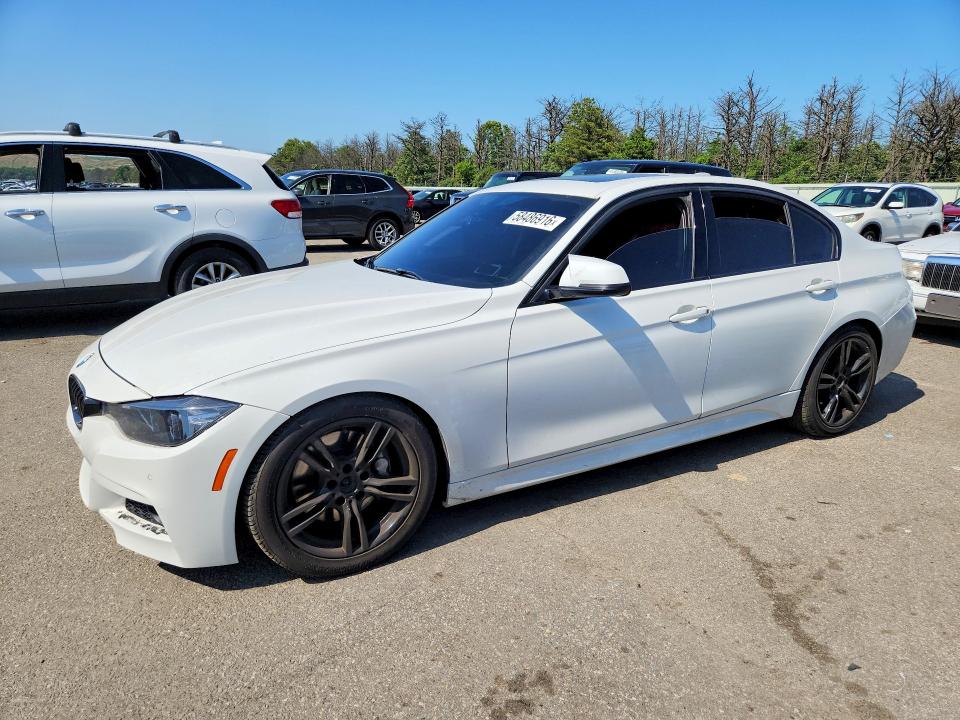 2015 BMW VIN WBA3B3G58FNR89183 COPART salvage auction — REAR END, Ny - Mv-907A Salvage Certificate, sold $4,750 on 2026-08-07 (photo 1)
