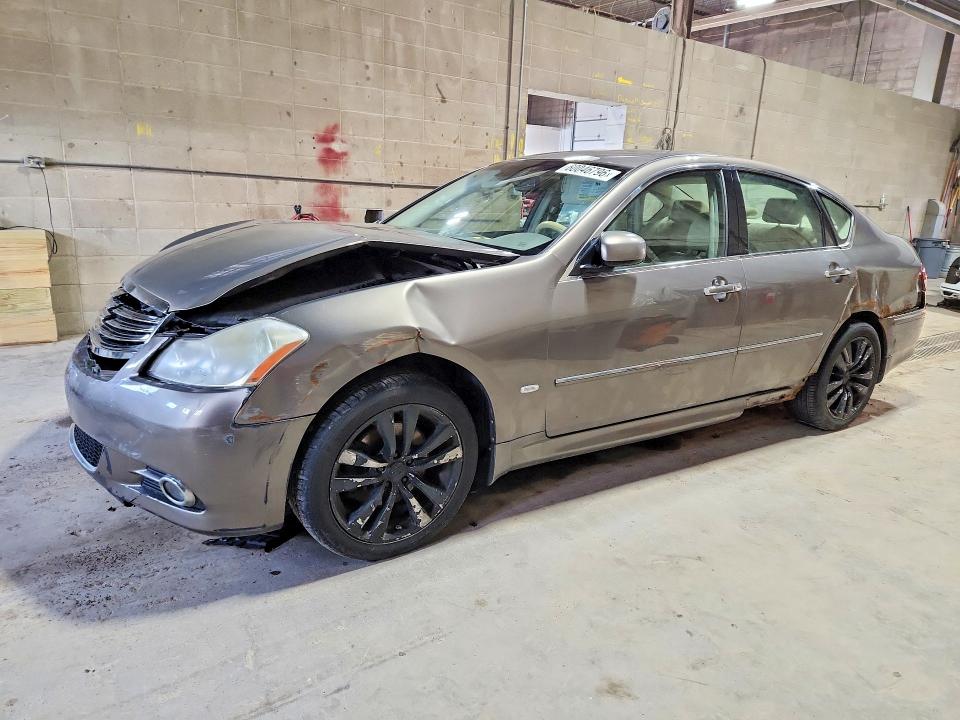 2008 Infiniti M VIN JNKAY01F58M653183 COPART salvage auction — FRONT END, Mn - Cert Of Title-Salvage, sold $225 on 2026-07-14 (photo 1)