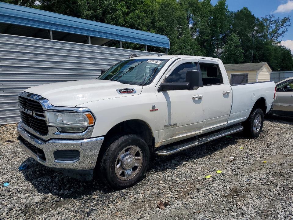 2019 Ram 2500 VIN 3C6UR5JL2KG689073 COPART salvage auction — WATER/FLOOD, Sc - Cert Of Title-Salvage Water, sold $4,450 on 2026-09-09 (photo 1)