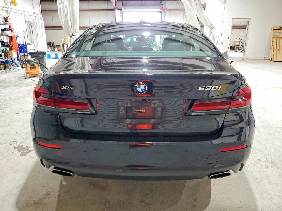 2021 BMW 5er VIN WBA13BJ06MWX27634 COPART salvage auction — FRONT END, Ny - Mv-907A Salvage Certificate, sold $7,300 on 2026-08-17 (photo 6)
