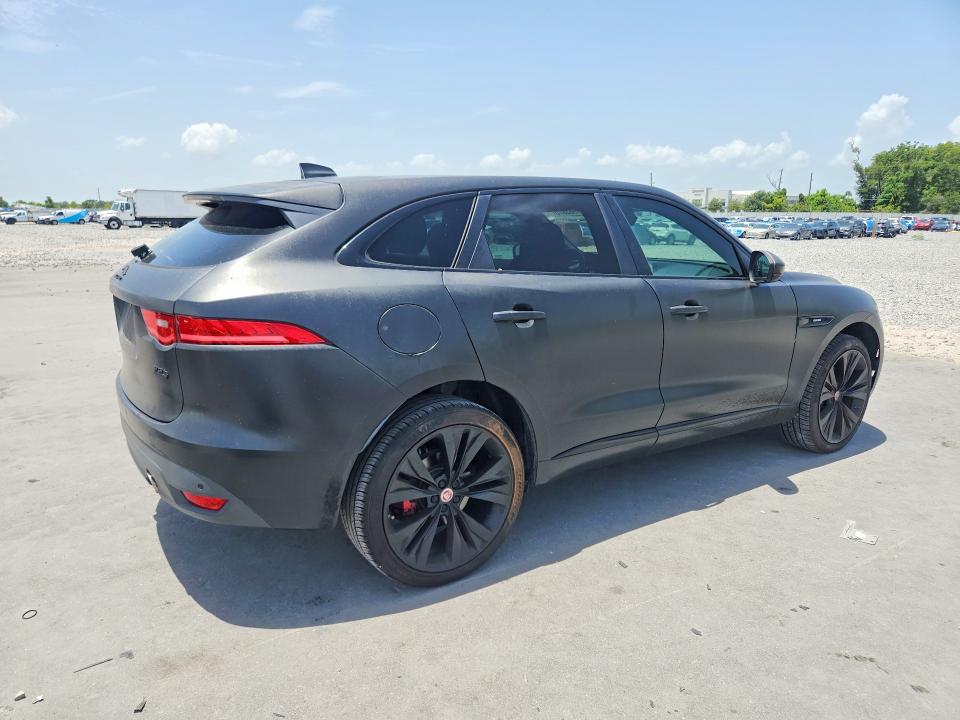 2017 Jaguar F-pace VIN SADCL2BV1HA061991 COPART salvage auction — SIDE, Fl - Cert Of Title Slvg Rebuildable, sold $5,300 on 2026-07-20 (photo 3)