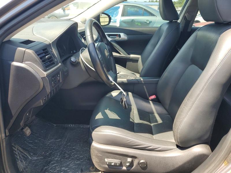 2012 Lexus Ct VIN JTHKD5BHXC2082131 COPART salvage auction — FRONT END, Pa - Certificate Of Salvage, sold $2,250 on 2026-07-31 (photo 7)