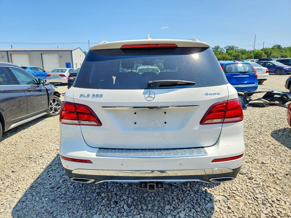 2018 Mercedes-benz Gle VIN 4JGDA5HBXJB199173 COPART salvage auction — MINOR DENT/SCRATCHES, Ma - Cert Of Title-Slvg Repair Thft, sold $7,100 on 2026-08-28 (photo 6)