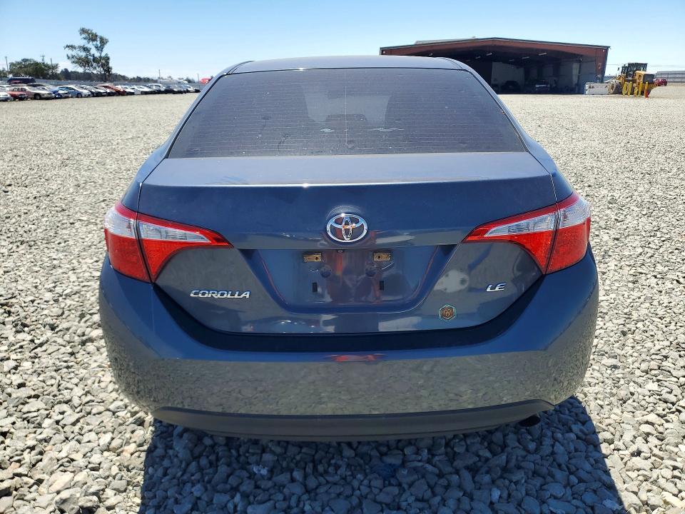 2015 Toyota Corolla VIN 5YFBURHE5FP281471 COPART salvage auction — SIDE, Ca - Salvage Certificate, sold $5,100 on 2026-07-27 (photo 6)
