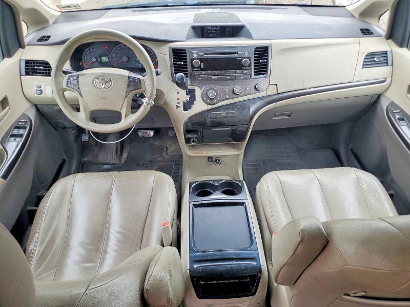 2011 Toyota Sienna VIN 5TDKK3DC2BS086517 COPART salvage auction — MECHANICAL, Nj - Certificate Of Title, sold $1,950 on 2026-07-13 (photo 8)