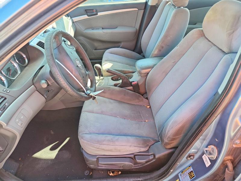 2010 Hyundai Sonata VIN 5NPET4AC4AH623459 COPART salvage auction — FRONT END, Fl - Cert Of Title Slvg Rebuildable, sold $550 on 2026-07-30 (photo 7)
