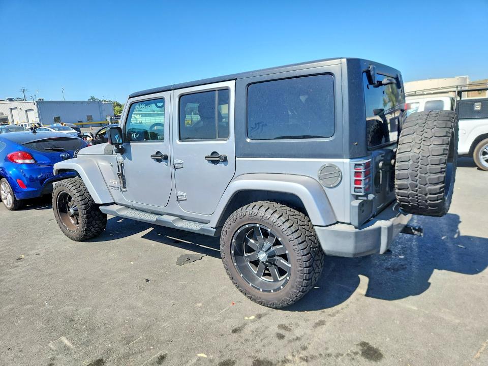 2017 Jeep Wrangler / VIN 1C4HJWEG7HL636479 COPART salvage auction — VANDALISM, Ca - Salvage Certificate, sold $8,300 on 2026-08-31 (photo 2)