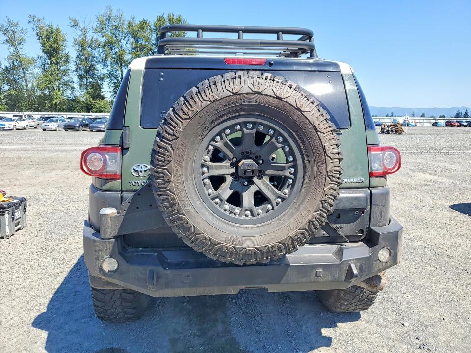 2014 Toyota Fj cruiser VIN JTEBU4BF9EK185033 COPART salvage auction — FRONT END, Wa - Bill Of Sale, sold $8,600 on 2026-07-13 (photo 6)