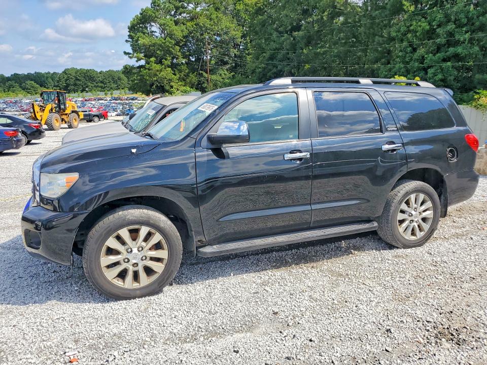 2010 Toyota Sequoia VIN 5TDJW5G13AS027884 COPART salvage auction — SIDE, GA - CERTIFICATE OF TITLE, sold $2,100 on 2026-07-13 (photo 1)