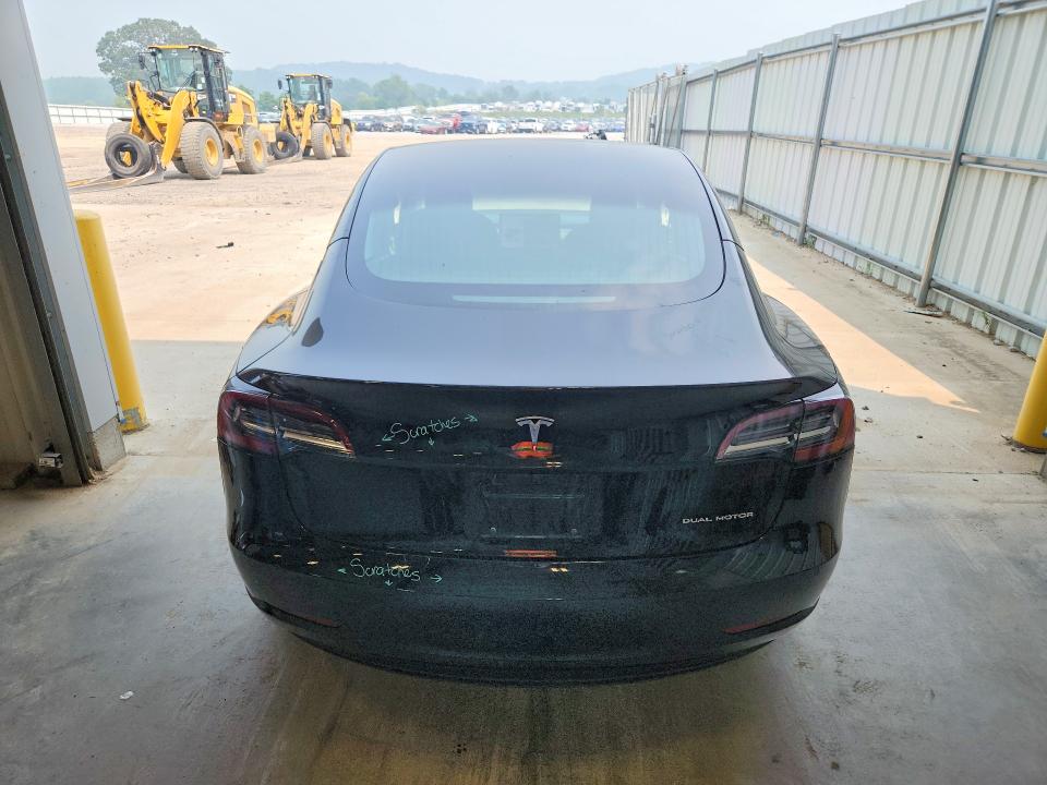 2018 Tesla Model 3 VIN 5YJ3E1EB1JF127213 COPART salvage auction — FRONT END, Wi - Certificate Of Title, sold $4,600 on 2026-07-28 (photo 6)