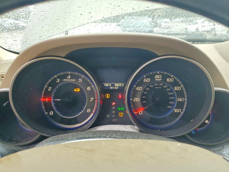 2007 Acura Mdx VIN 2HNYD28837H527737 COPART salvage auction — FRONT END, Ma - Cert Of Title-Reconstrctd Coll, sold $325 on 2026-07-23 (photo 9)