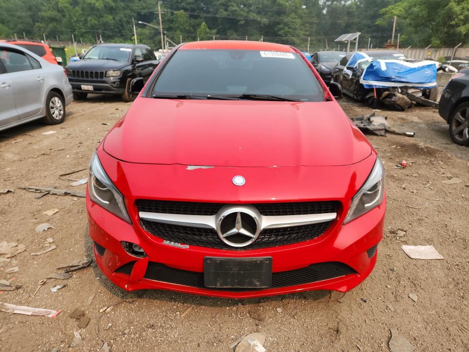 2014 Mercedes-benz Cla-klasse VIN WDDSJ4EB1EN150223 COPART salvage auction — REAR END, Md - Cert Of Salvage > 75% Damage, sold $2,050 on 2026-08-11 (photo 5)