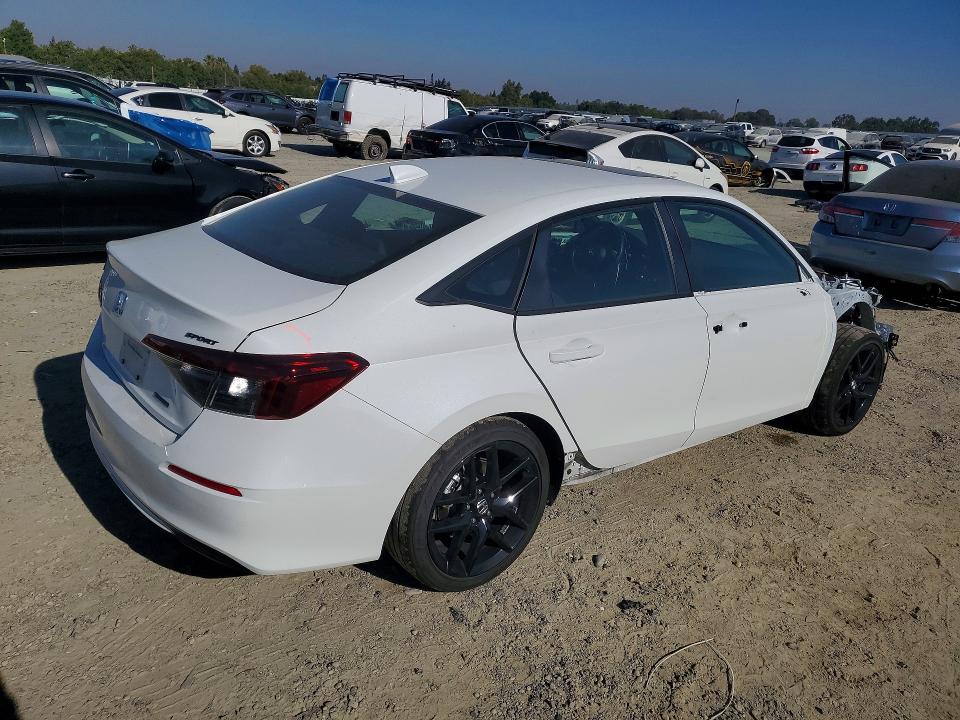 2026 Honda Civic VIN 2HGFE4F87TH320627 COPART salvage auction — FRONT END, CA - SALVAGE CERTIFICATE, sold $7,600 on 2026-08-25 (photo 3)