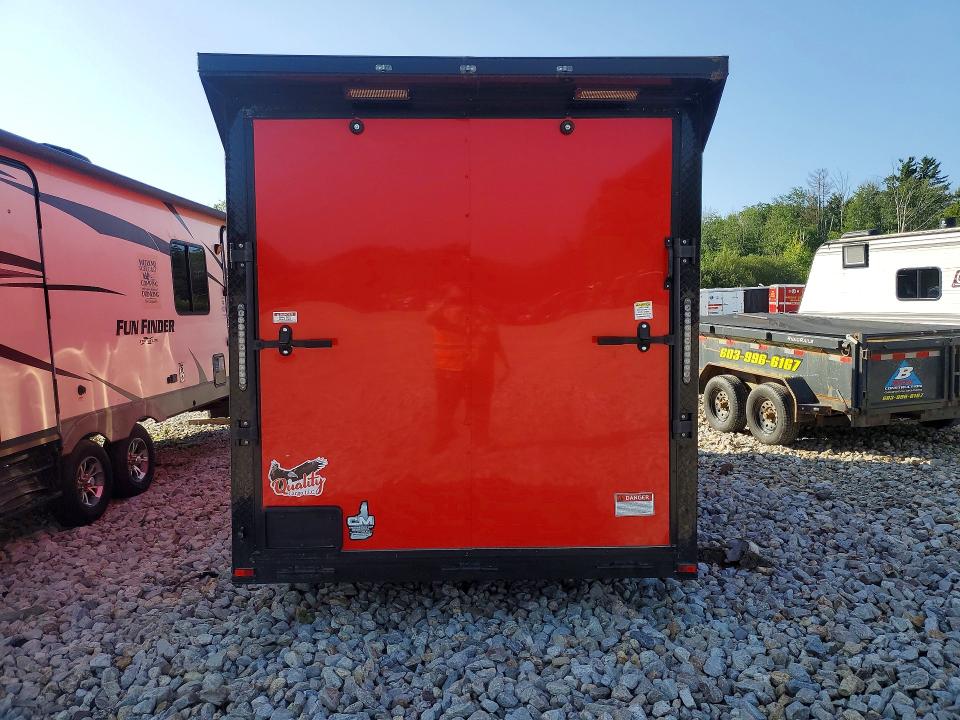 2026 Quality cargo Enclosed c VIN 50ZBE1164SN064691 COPART salvage auction — MINOR DENT/SCRATCHES, CT, sold $2,250 on 2026-09-01 (photo 6)