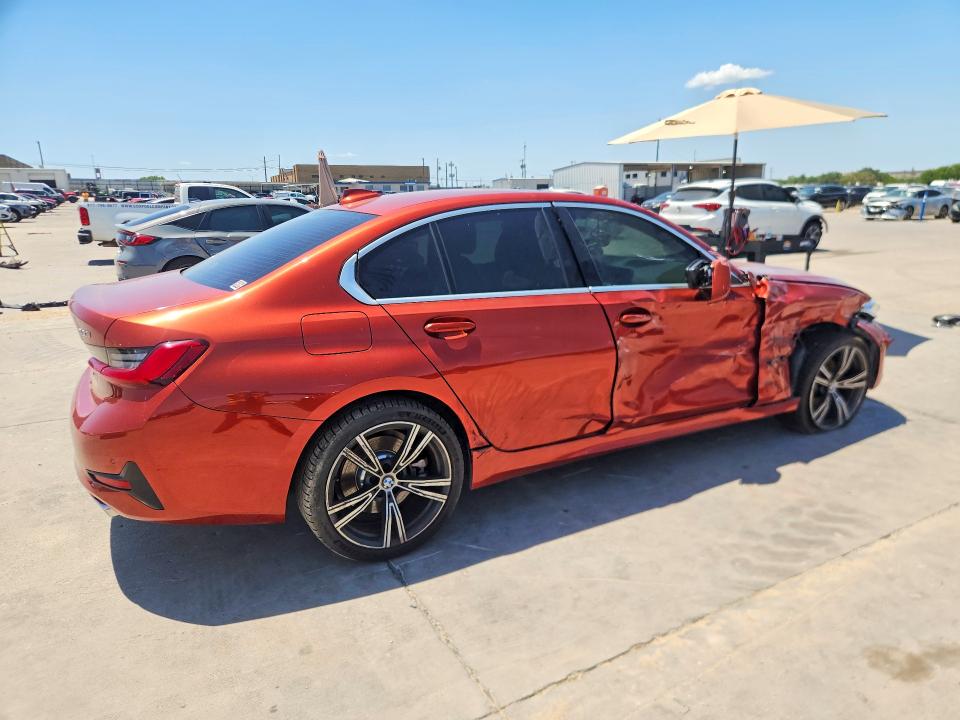 2021 BMW VIN 3MW5R1J01M8B72630 COPART salvage auction — SIDE, Tx - Salvage Vehicle Title, sold $7,100 on 2026-08-27 (photo 3)