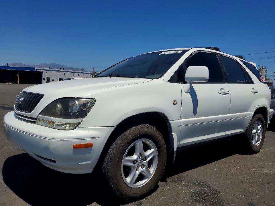 2000 Lexus Rx 300 VIN JT6HF10U3Y0107198 COPART salvage auction — SIDE, Ca - Salvage Certificate, sold $825 on 2026-07-15 (photo 1)