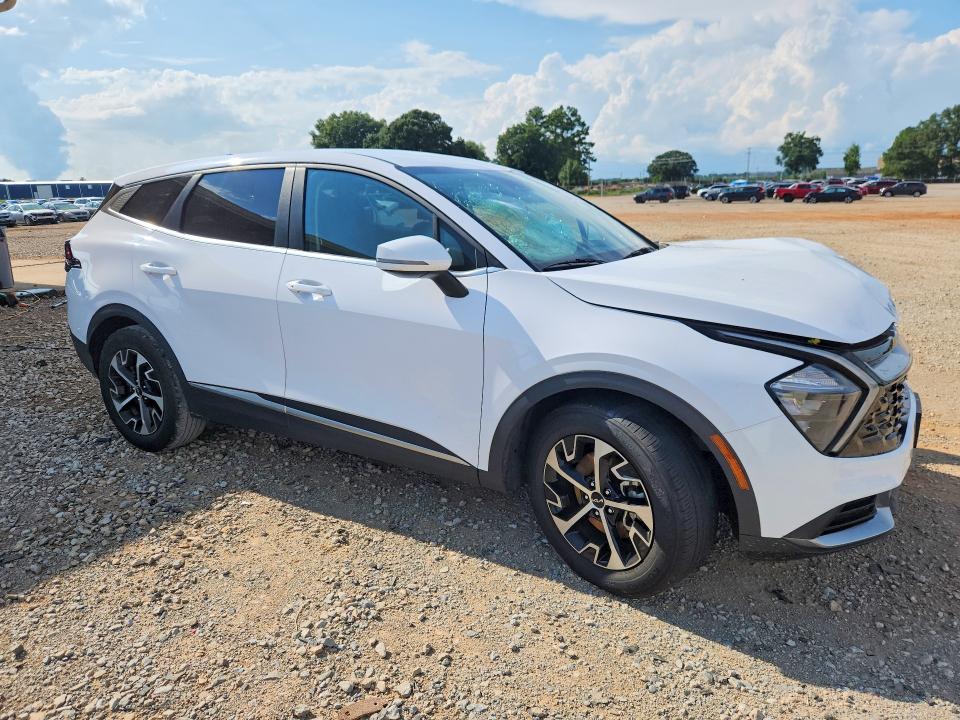 2023 Kia Sportage VIN 5XYK33AF0PG089609 COPART salvage auction — FRONT END, Al - Cert Of Title-Salvage Title, sold $6,000 on 2026-07-15 (photo 4)
