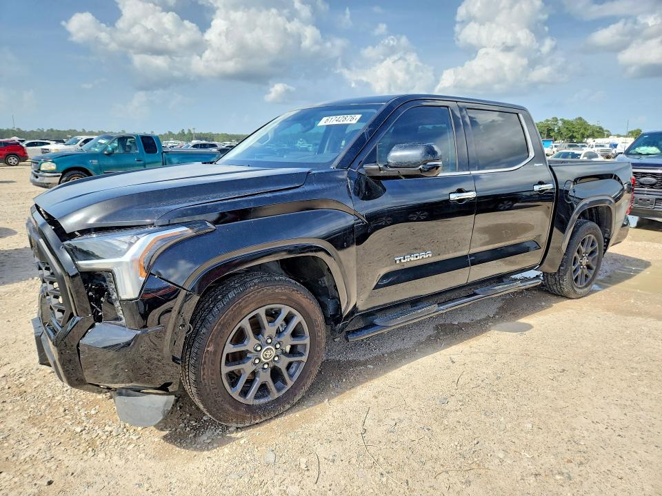 2022 Toyota Tundra VIN 5TFJA5AB7NX005192 COPART salvage auction — FRONT END, Tx - Certificate Of Title, sold $150 on 2026-07-24 (photo 1)