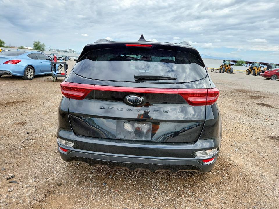 2022 Kia Sportage VIN KNDP63AC2N7014388 COPART salvage auction — FRONT END, Az - Cert Of Title - Salvage, sold $3,250 on 2026-07-31 (photo 6)