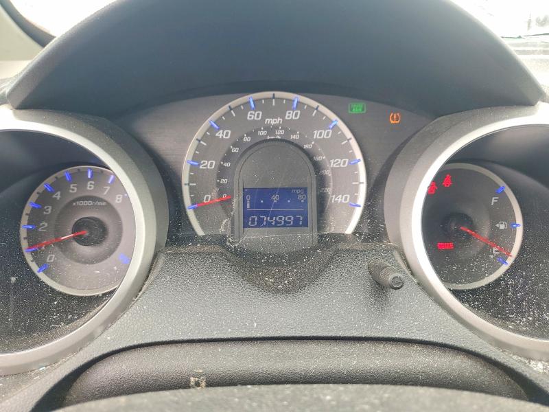 2012 Honda Fit VIN JHMGE8H31CC029084 COPART salvage auction — FRONT END, Ca - Salvage Certificate, sold $2,350 on 2026-07-29 (photo 9)