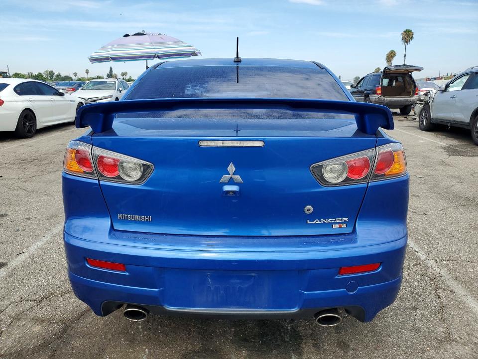 2015 Mitsubishi Lancer VIN JA32V6FV1FU015784 COPART salvage auction — FRONT END, CA - SALVAGE CERTIFICATE, sold $2,800 on 2026-09-15 (photo 6)