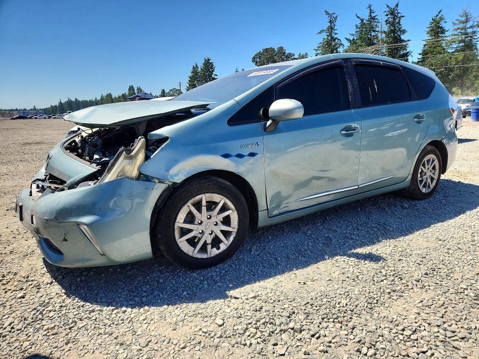 2013 Toyota Prius VIN JTDZN3EU3D3272522 COPART salvage auction — FRONT END, WA - BILL OF SALE, sold $125 on 2026-07-28 (photo 1)
