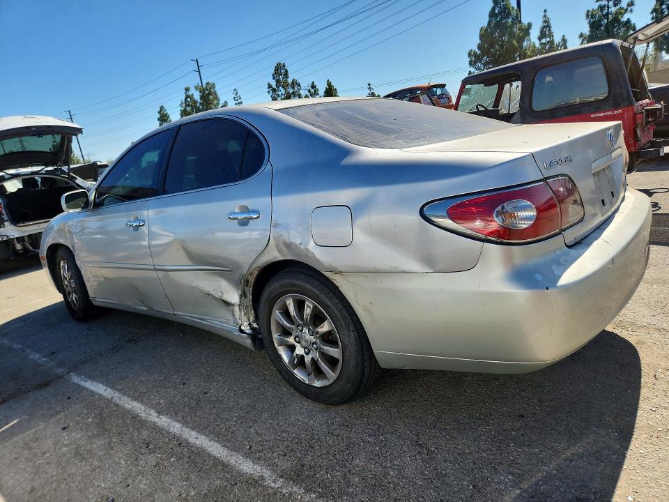 2002 Lexus ES VIN JTHBF30G920049723 COPART salvage auction — ALL OVER, Ca - Salvage Certificate, sold $400 on 2026-07-23 (photo 2)