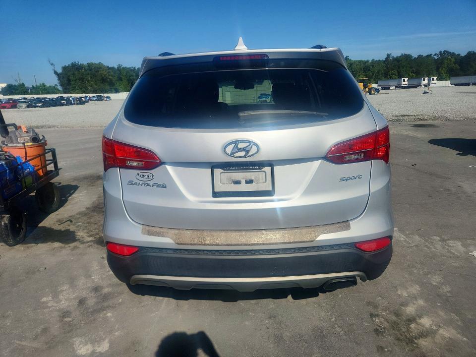 2014 Hyundai Santa fe VIN 5XYZU3LB8EG189301 COPART salvage auction — MECHANICAL, FL - CERTIFICATE OF TITLE, sold $1,800 on 2026-07-20 (photo 6)