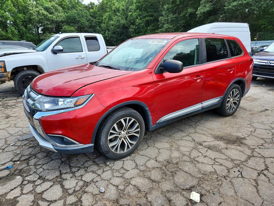2018 Mitsubishi Outlander VIN JA4AD2A34JZ055720 COPART salvage auction — NORMAL WEAR, Ga - Certificate Of Title, sold $2,450 on 2026-07-18 (photo 1)