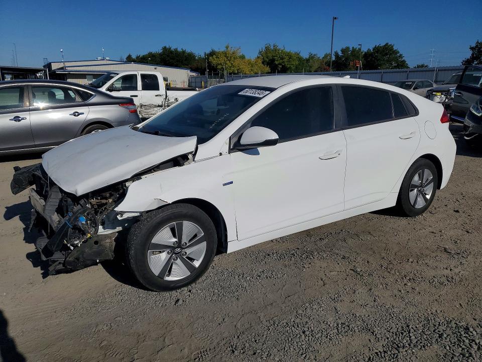2020 Hyundai Ioniq VIN KMHC65LC0LU241175 COPART salvage auction — FRONT END, Ca - Acq Bos - Post Sale - Salvage, sold $100 on 2026-07-09 (photo 1)