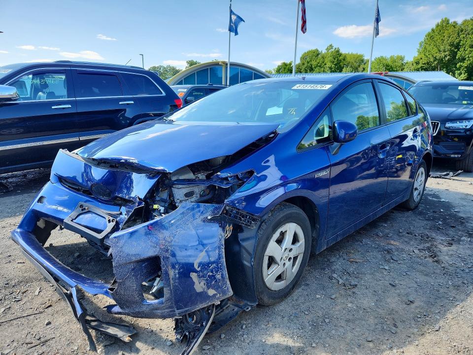 2010 Toyota Prius VIN JTDKN3DU9A0089416 COPART salvage auction — FRONT END, CT - CERTIFICATE OF TITLE, sold $450 on 2026-07-30 (photo 1)