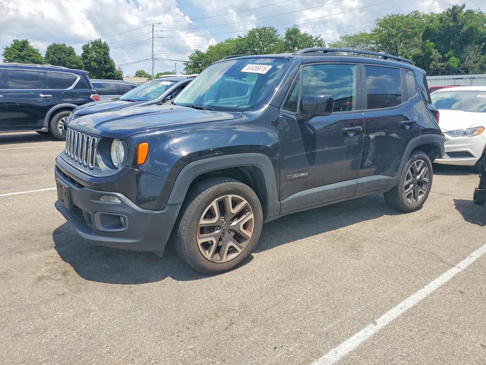 2017 Jeep Renegade VIN ZACCJBBB9HPF25410 COPART salvage auction — REAR END, Oh - Cert Of Title-Salvage, sold $925 on 2026-08-12 (photo 1)