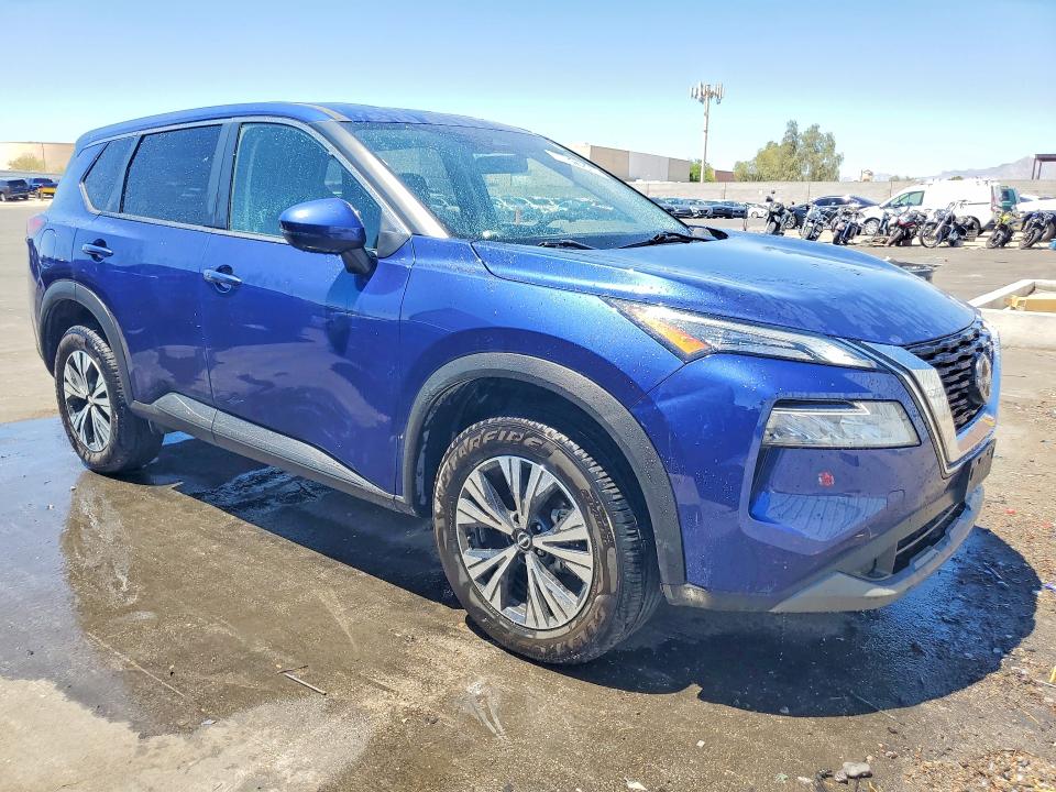 2023 Nissan Rogue VIN JN8BT3BB5PW461075 COPART salvage auction — MECHANICAL, Nv - Certificate Of Title, sold $6,100 on 2026-07-22 (photo 4)