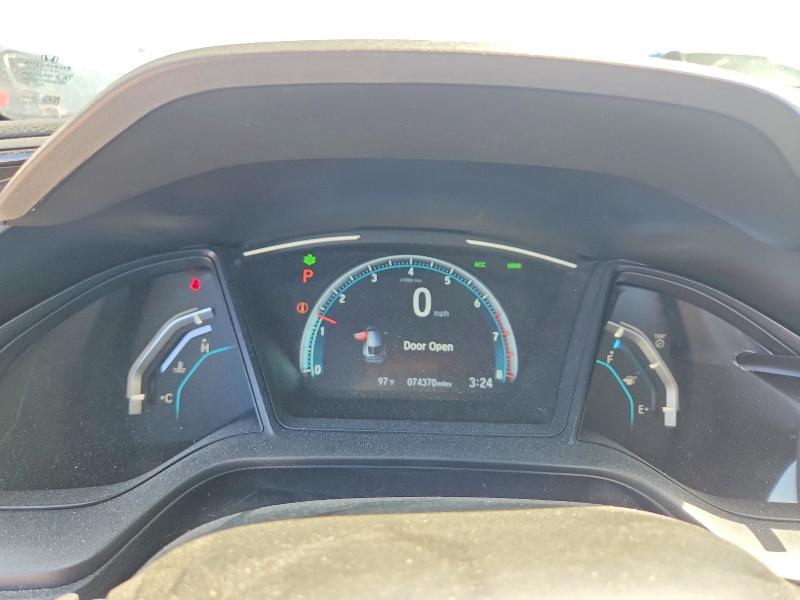 2020 Honda Civic VIN SHHFK7H31LU207903 COPART salvage auction — REAR END, Ca - Salvage Certificate, sold $2,100 on 2026-07-23 (photo 9)