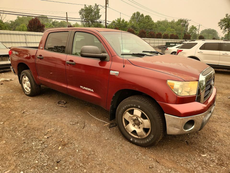 2007 Toyota Tundra VIN 5TBDV54157S483973 COPART salvage auction — SIDE, CT - CERT OF TITLE-SALVAGE, sold $4,050 on 2026-07-17 (photo 4)