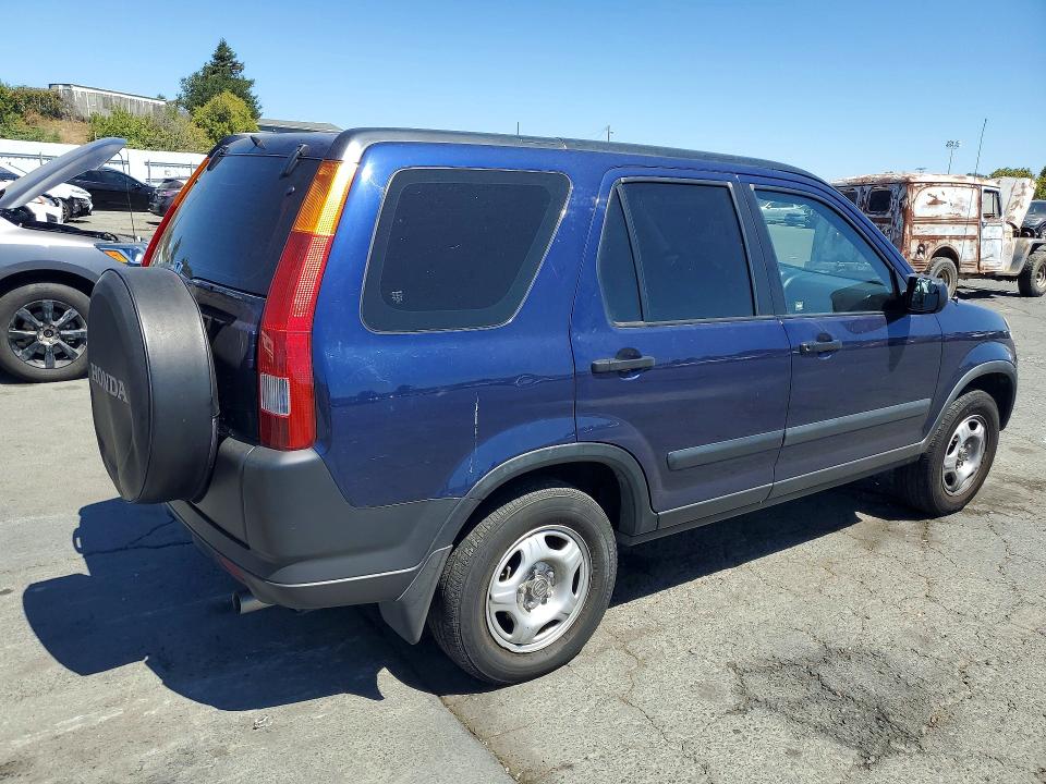 2004 Honda Cr-v VIN JHLRD68414C023686 COPART salvage auction — VANDALISM, Ca - Salvage Certificate, sold $1,750 on 2026-07-24 (photo 3)