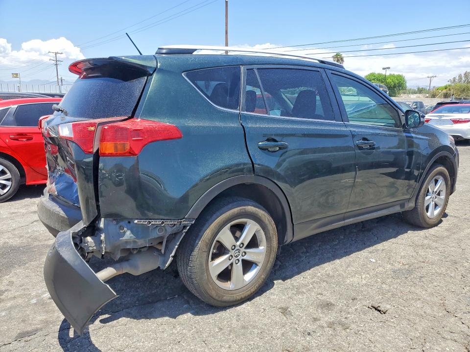 2013 Toyota VIN JTMRFREV0D5028548 COPART salvage auction — REAR END, Ca - Salvage Certificate, sold $3,750 on 2026-07-30 (photo 3)