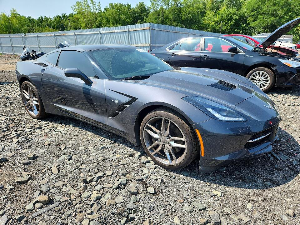 2014 Chevrolet Corvette VIN 1G1YK2D7XE5121900 COPART salvage auction — REAR END, Ny - Mv-907A Salvage Certificate, sold $10,400 on 2026-07-28 (photo 4)