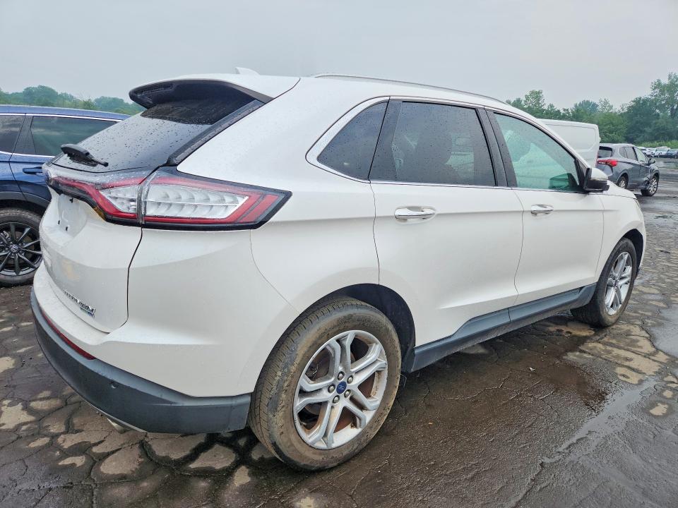 2015 Ford Edge VIN 2FMTK4K97FBB62012 COPART salvage auction — REAR END, Ct - Certificate Of Title, sold $1,200 on 2026-07-28 (photo 3)