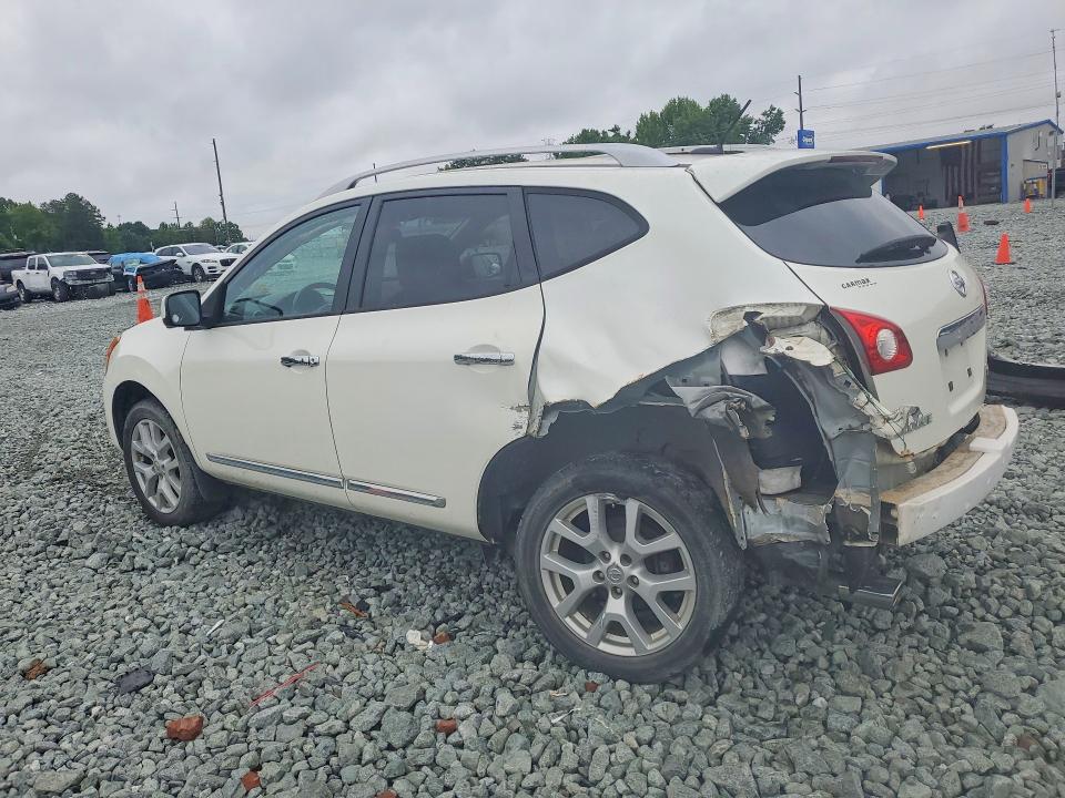2013 Nissan Rogue sport VIN JN8AS5MV1DW621837 COPART salvage auction — REAR END, NC - DEALER ONLY SALVAGE TITLE, sold $200 on 2026-07-15 (photo 2)