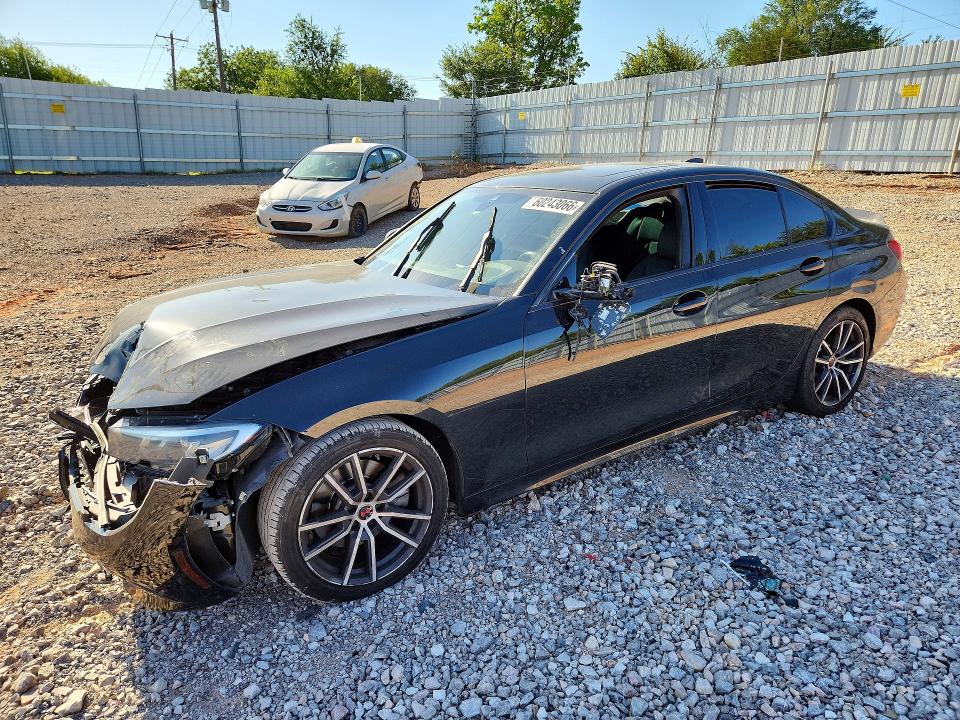 2020 BMW 3er VIN 3MW5R1J05L8B44828 — COPART salvage auction photo