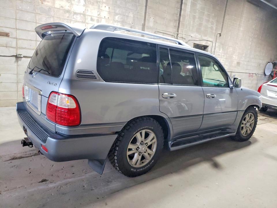 2005 Lexus Lx 470 VIN JTJHT00W253551614 COPART salvage auction — FRONT END, Mn - Cert Of Title-Salvage, sold $275 on 2026-07-30 (photo 3)
