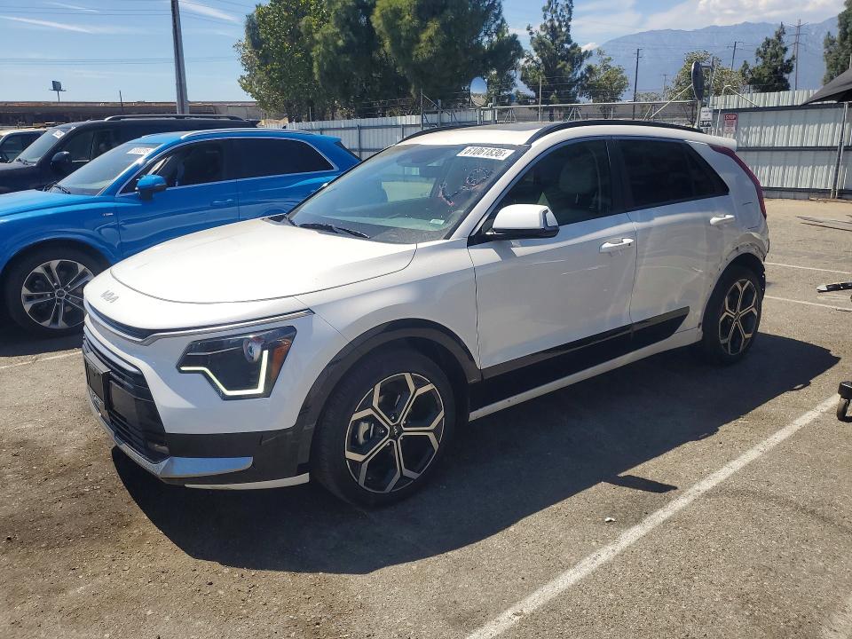 2025 Kia Niro VIN KNDCR3LE6S5240090 COPART salvage auction — REAR END, CA - SALVAGE CERTIFICATE, sold $10,700 on 2026-07-23 (photo 1)