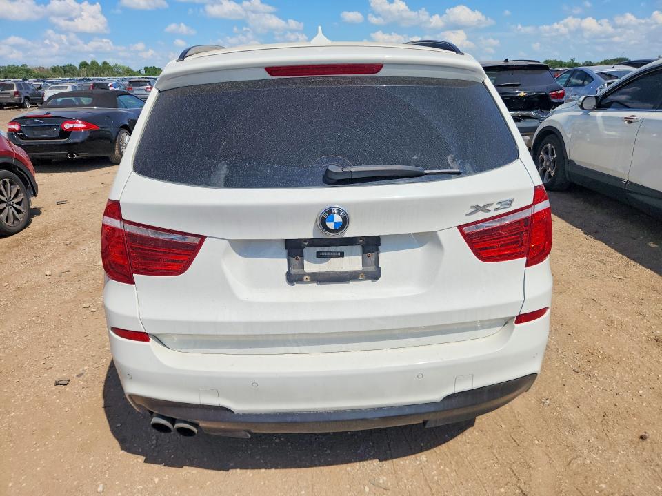 2014 BMW X3 VIN 5UXWX9C50E0D15729 COPART salvage auction — MECHANICAL, Il - Certificate Of Title, sold $1,250 on 2026-07-28 (photo 6)