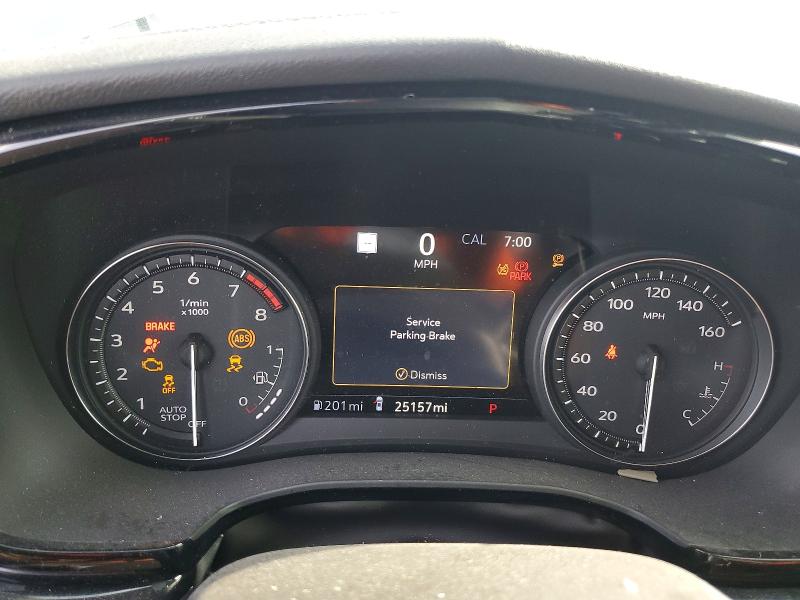 2024 Cadillac Xt6 VIN 1GYKPCRS1RZ721084 COPART salvage auction — FRONT END, Fl - Certificate Of Destruction, sold $4,850 on 2026-07-22 (photo 9)