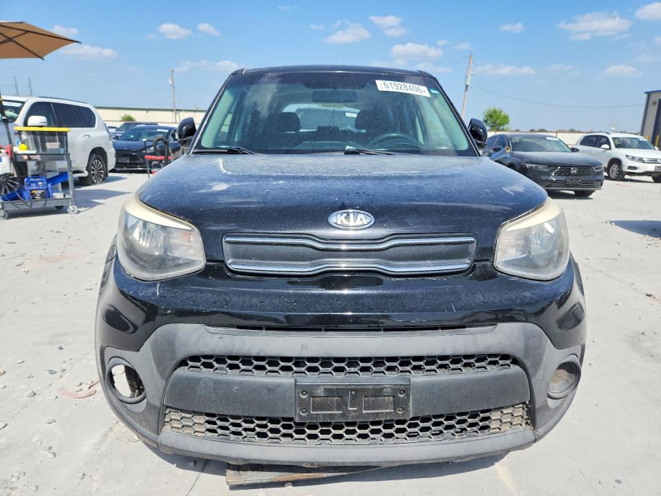 2018 Kia Soul VIN KNDJN2A22J7544672 COPART salvage auction — REAR END, Tx - Salvage Vehicle Title, sold $725 on 2026-07-31 (photo 5)