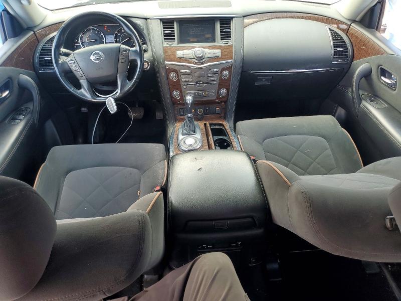 2020 Nissan Armada VIN JN8AY2NDXLX017361 COPART salvage auction — FRONT END, Ga - Certificate Of Title, sold $275 on 2026-07-28 (photo 8)