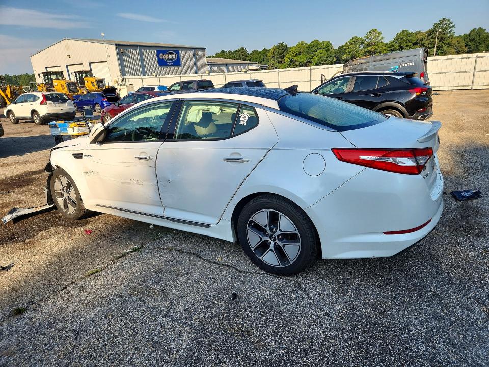 2013 Kia Optima VIN KNAGM4AD2D5041974 COPART salvage auction — FRONT END, Fl - Cert Of Title Slvg Rebuildable, sold $250 on 2026-07-13 (photo 2)